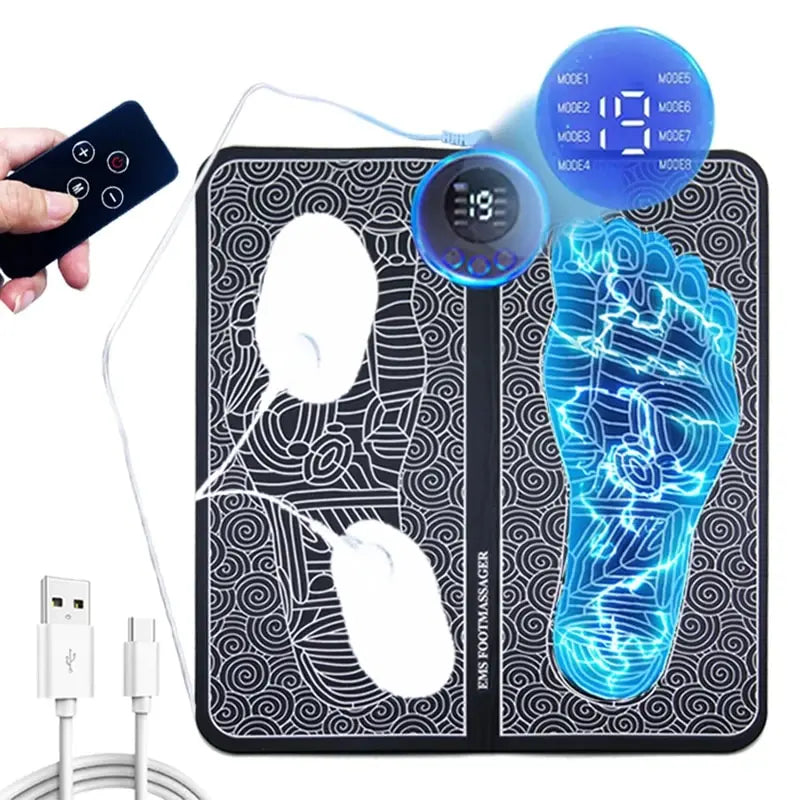 Electric Foot Massager Stimulation Pad