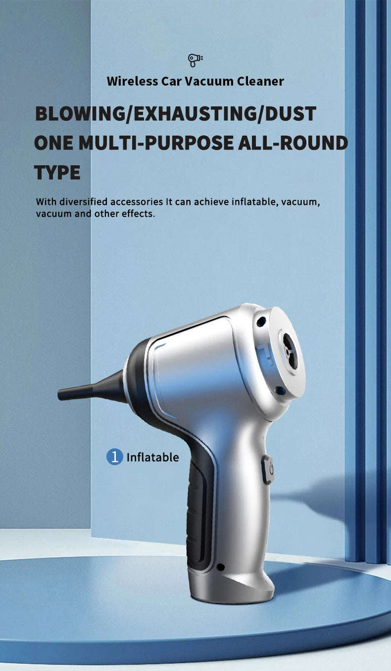 Portable 2-in-1 Vacuum Cleaner