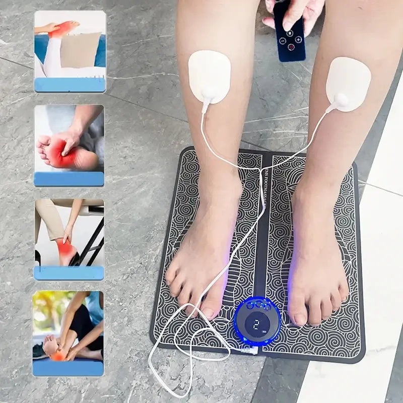 Electric Foot Massager Stimulation Pad