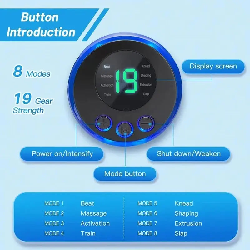 Electric Foot Massager Stimulation Pad